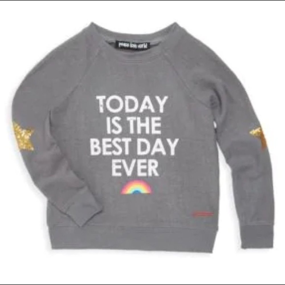 NWT Kids Today is the Best Day Ever Sweater - Picture 4 of 4